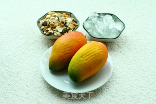 芒果沙冰的做法步骤：1