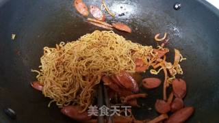 炒方便面的做法步骤：2