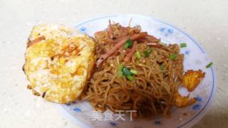 炒方便面的做法步骤：4
