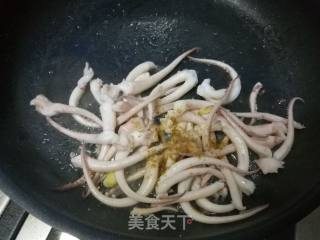 孜然鱿鱼的做法步骤：7