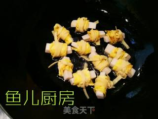 菊花素排──“鱼儿厨房”私房菜的做法步骤：6