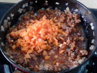孜然味牛肉咸派的做法步骤：8