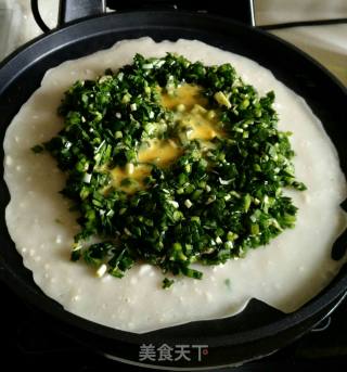 韭菜盒子（煎饼皮）的做法步骤：6