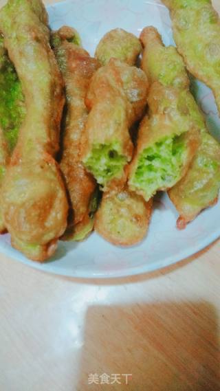 菠菜汁油条的做法步骤：9