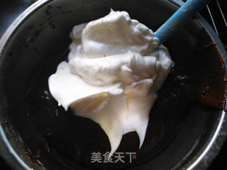 可可戚风蛋糕的做法步骤：12