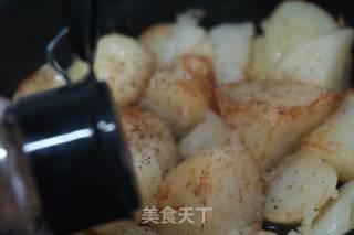 香煎麻辣土豆的做法步骤：8