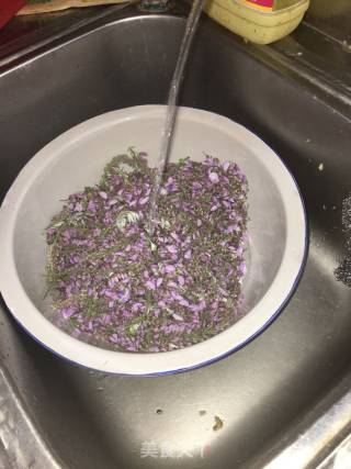 蒸紫藤花的做法步骤：2