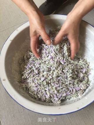 蒸紫藤花的做法步骤：5