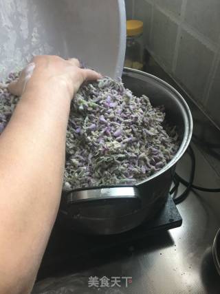 蒸紫藤花的做法步骤：6
