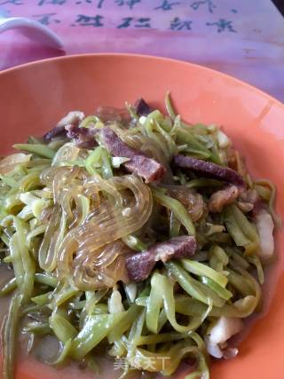 芸豆丝粉条炖肉的做法步骤：14