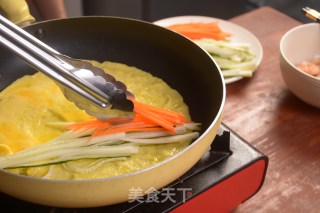 【小森妈妈菜谱】色香味美减脂餐—五彩鲜蔬虾饼的做法步骤：10