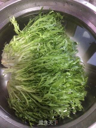 凉拌苦菊的做法步骤：2
