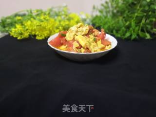 鸡蛋炒西红柿的做法步骤：11