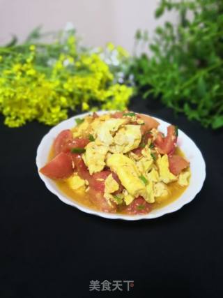 鸡蛋炒西红柿的做法步骤：14