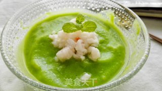 磷虾肉豌豆泥的做法步骤：7