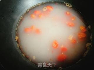 水萝卜棵蛋花汤的做法步骤：9