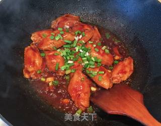 酱烧鸡翅的做法步骤：7