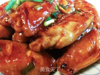 酱烧鸡翅的做法步骤：8