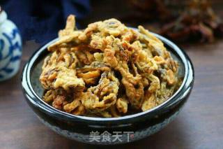 炸香椿芽的做法步骤：7