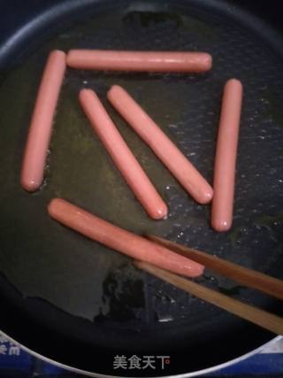 火腿肠的做法步骤：3