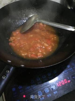 西红柿菜花的做法步骤：6