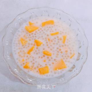 牛奶芒果西米露的做法步骤：4