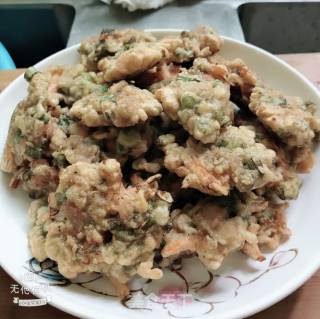 炸香葱丸子的做法步骤：7