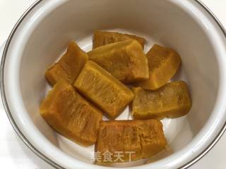 无水南瓜窝头的做法步骤：1