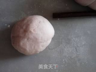 紫薯火腿卷的做法步骤：5