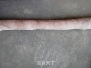 紫薯火腿卷的做法步骤：7