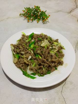葱爆羊肉的做法步骤：7