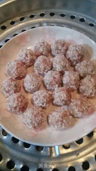 珍珠肉丸的做法步骤：10