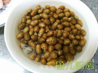山药蛋蛋烧格子肉──“鱼儿厨房”私房菜的做法步骤：3