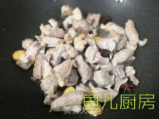 山药蛋蛋烧格子肉──“鱼儿厨房”私房菜的做法步骤：6