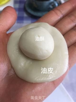 蛋黄酥的做法步骤：7