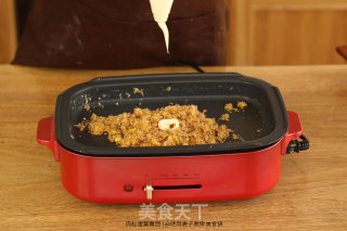 肉松蛋黄青团的做法步骤：6