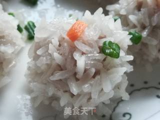 珍珠糯米丸子的做法步骤：11