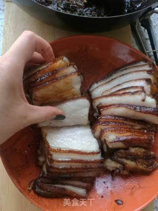 梅菜扣肉的做法步骤：17