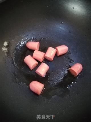 香肠鸡蛋便当的做法步骤：6