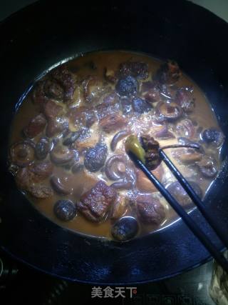 香菇鸡腿的做法步骤：10