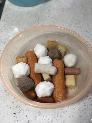 炒肉丸的做法步骤：1