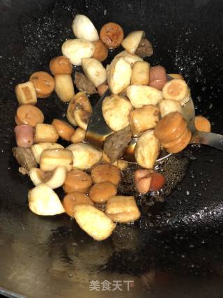 炒肉丸的做法步骤：5