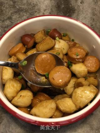 炒肉丸的做法步骤：8