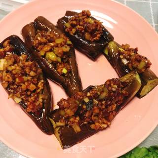 肉末蒜香烤茄子的做法步骤：8