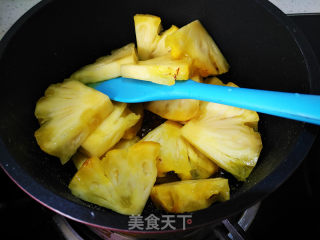 焦糖菠萝翻转蛋糕的做法步骤：7
