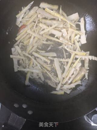 蚕豆竹笋咸菜的做法步骤：3