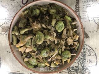 蚕豆竹笋咸菜的做法步骤：5