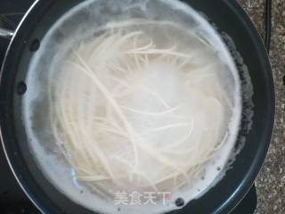 番茄肉末汤面的做法步骤：5