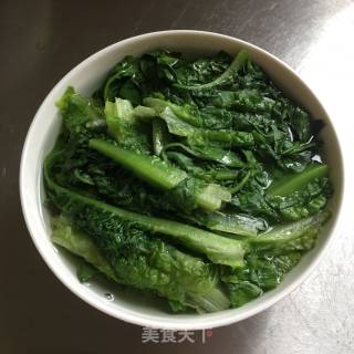 凉拌莴笋叶的做法步骤：3