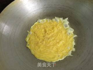 桂花炒素翅的做法步骤：6